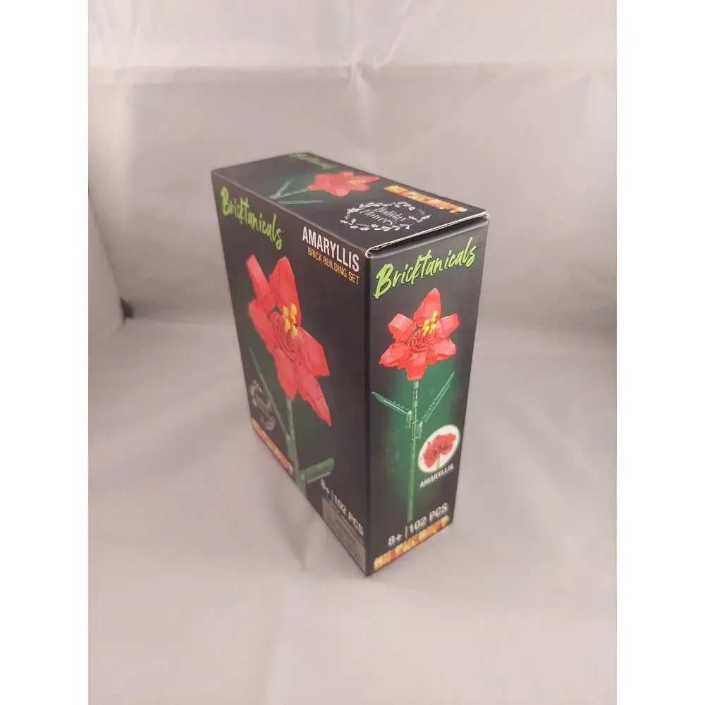 Brickcraft Bricktanicals Holiday Flowers Amaryllis Brick Building Set 102pcs New